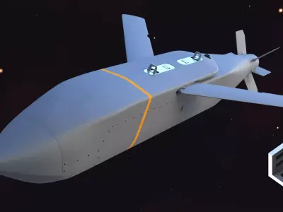 AGM-154C Joint Standoff Weapon 3D model