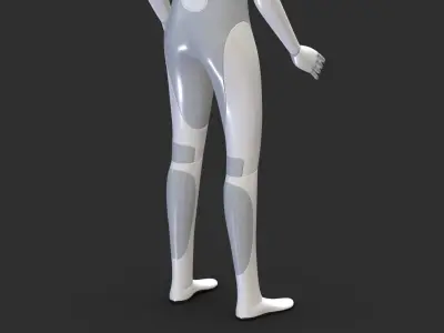 Tesla Optimus PBR Realistic Low-poly 3D model