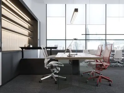 ProVis3D 021 - Modern Office Meeting 3D model