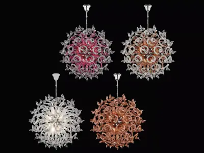 89018x Medusa Lightstar Chandelier 3D model
