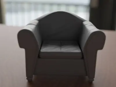 SMALL SOFA 3D print model