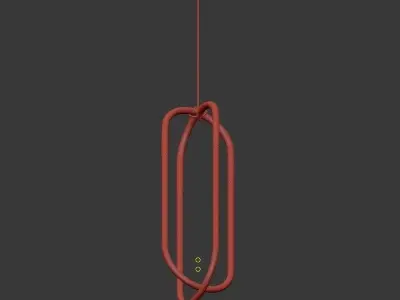 Rudi Double Loop designed by Lukas Peet 3D model