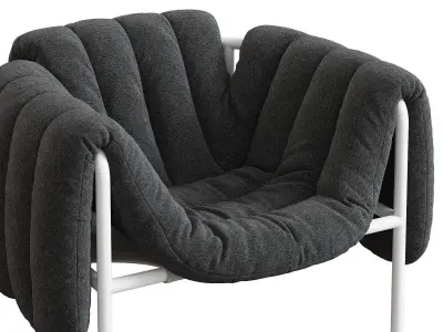 Puffy Lounge Chair 3D model