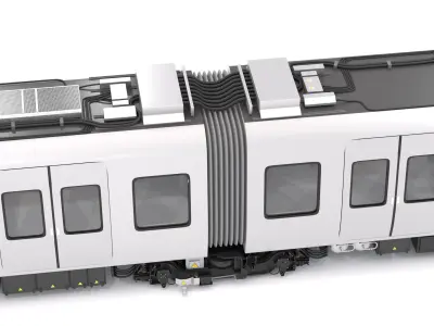 Hitachi Rail Driverless Metro Copenhagen 3D model