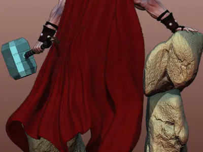 Thor  de Asgard 3D print model