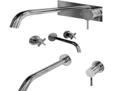 Hygienic shower 3D model