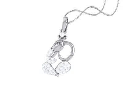 Spiritual Ganesha Pendant 3D print model