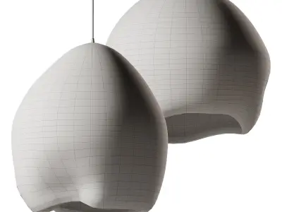 Crete Pendant Lamp 3D model