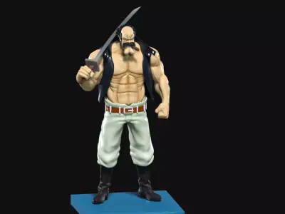 Fossa - Whitebeard Pirates - One piece 3D print model