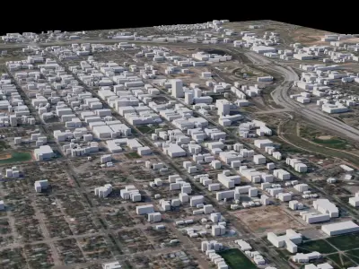 Colorado Springs - USA 3D model