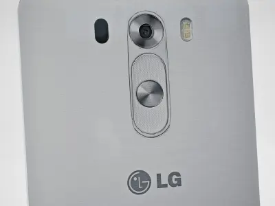 LG G3 Silk White 3D model