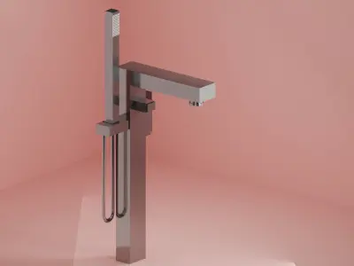 Sprayer Kitchen 3D model 3D model