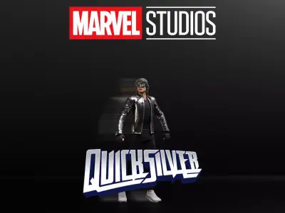 Quicksilver - Peter Maximoff Low-poly 3D model