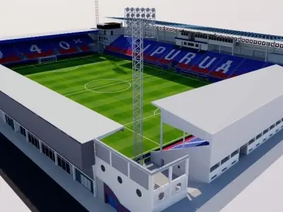Ipurua Estadio - Eibar 3D model