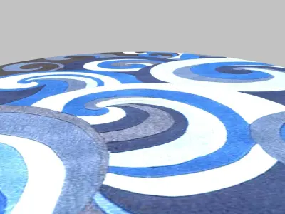 Mat 3D Model Low-poly 3D model