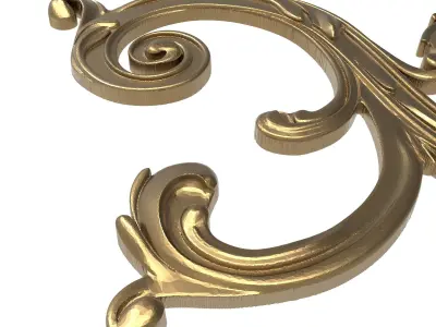  decorative pattern ready for 3D printing 3D model 475