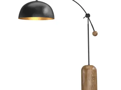 Portia Floor Lamp 3D model