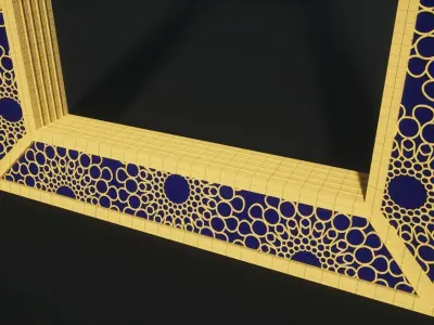 Dubai Frame 3D model