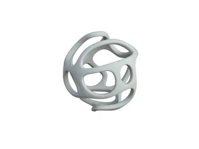 SciFi Cube Object No 21978 Low Poly Shape Texture