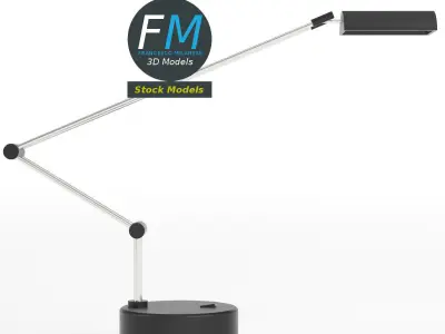 Desk lamp 3 3D model