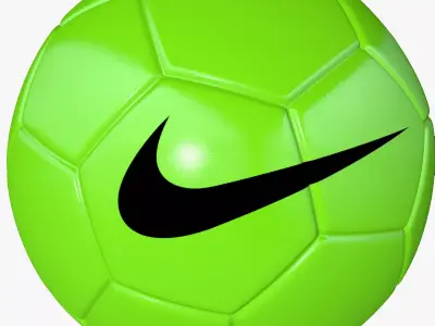 Nike ball Green 3D model