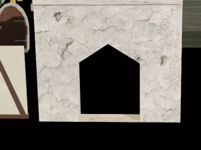 Stylized Medieval Modular Pack Low-poly 3D model