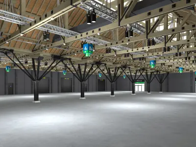 Exhibition Hall 33 3D model
