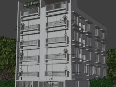 House exterior 3D model