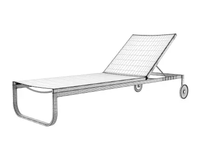 Lettino Sun Lounger 3D model