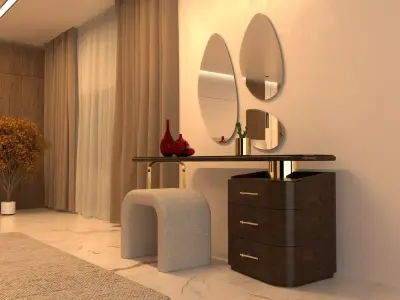dresser modern  3D model