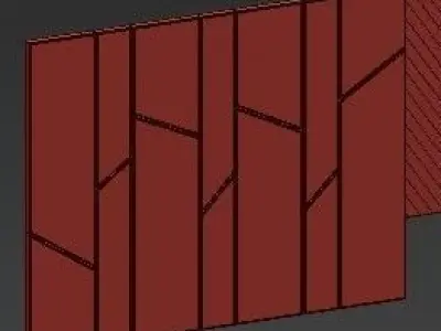 Headboard 19 3D model