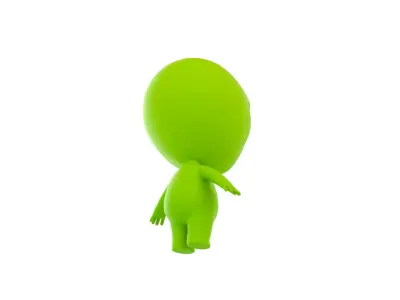 Character087 Alien 3D model