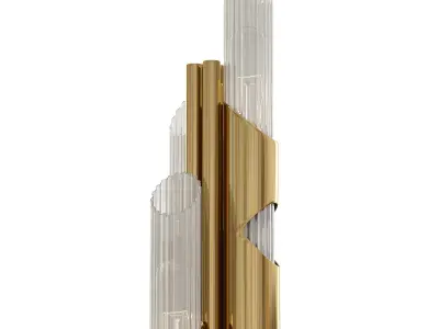 Draycott Floor Lamp by Luxdeco 3D model