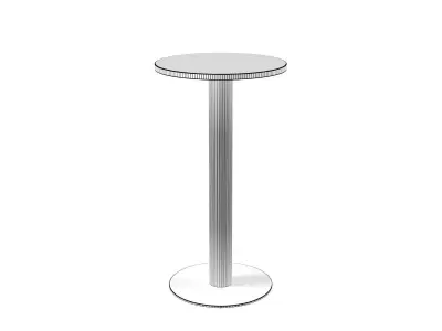Kotan Round High Table 3D model