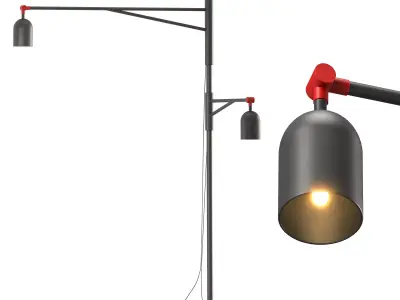 Floor lamp 3D model 54