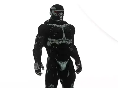 Crysis Nanosuit 2 3D Model  Ultimate Military Exosuit  Low-poly 3D model