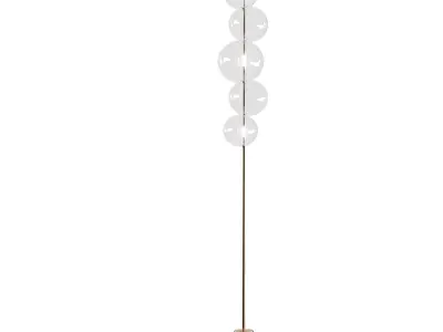 Silvio Mondino Chemistry Grandine Floor Lamp 3D model