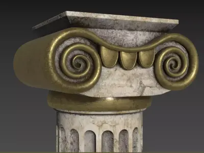 Architectural Column Free 3D model