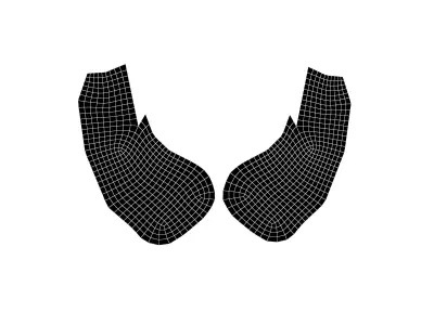 Game Wing v1 001 Free low-poly 3D model