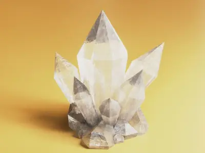 Crystal 3D model purchase