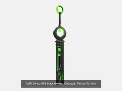 10 SciFi Weaponry C Collection - Sci Fi Weapon Design 3D Model Pack