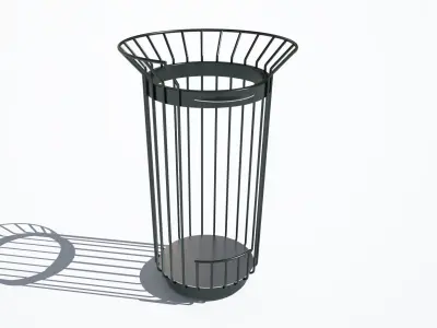 City - Corbeille Charte 3D model