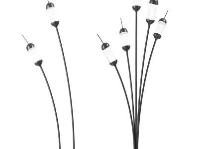 Park  lights Reed 3D model