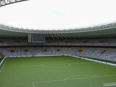 Stadium Mineirao 3D model