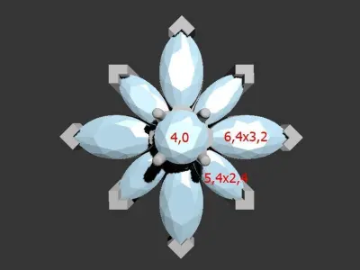 110119 SE marquise star 3D print model