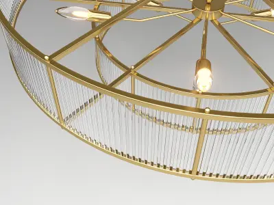 MARAIS ROUND CHANDELIER 3D model