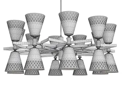 Charles suspension Low-poly 3D model