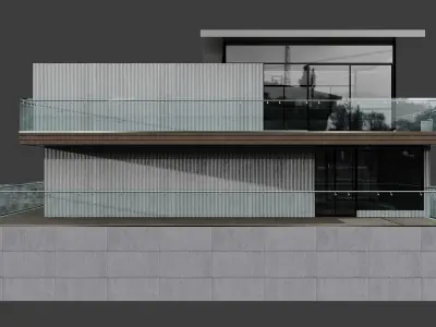 MODERN HOUSE NO21 A 3D model
