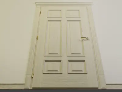 Classic Door  Free 3D model
