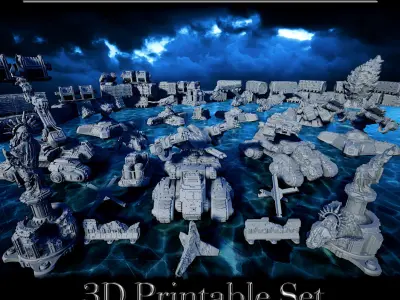 GrimDark Big Bundle 3D print model